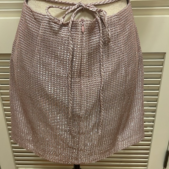Lulus Earned Your Win Metallic Lace-Up Mini
Dress in Pink, Size Medium, NWT - Picture 11 of 17